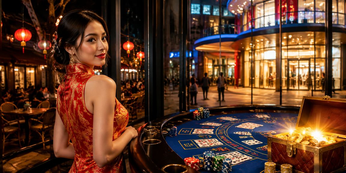 Permainan baccarat dalam talian di Ipoh dengan suasana kasino Malaysia
